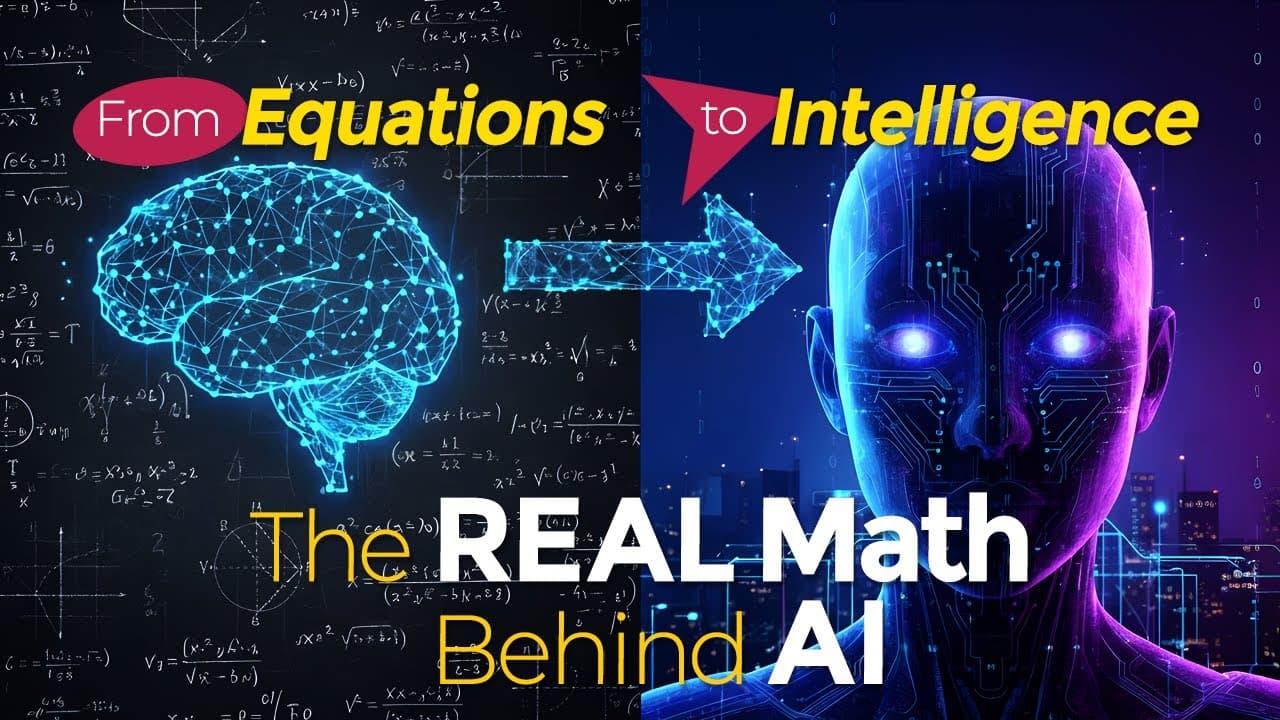 From Equations to Intelligence: The REAL Math Behind AI